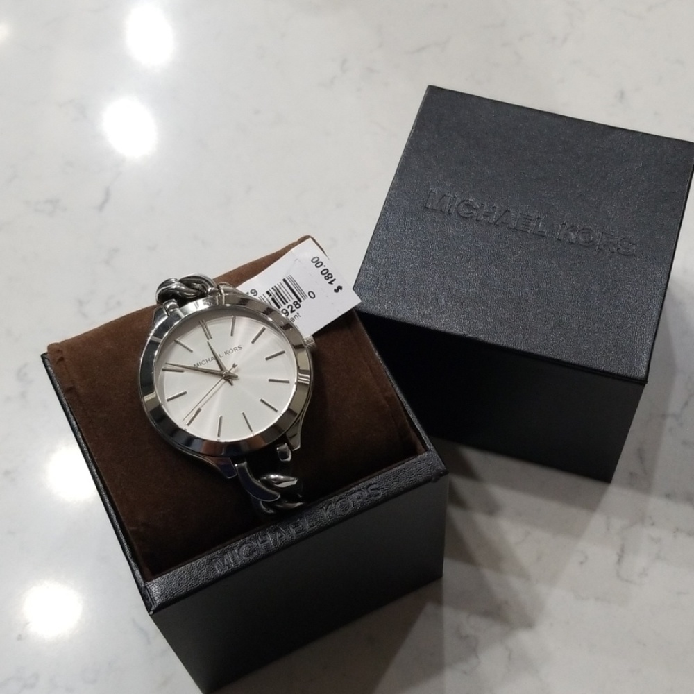 Michael Kors Chain Bracelet Watch